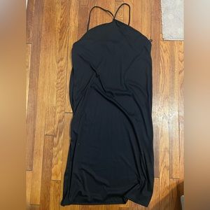 Primark black strappy dress size 2x